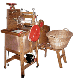 מכונת כביסה ראשונה היסטורית